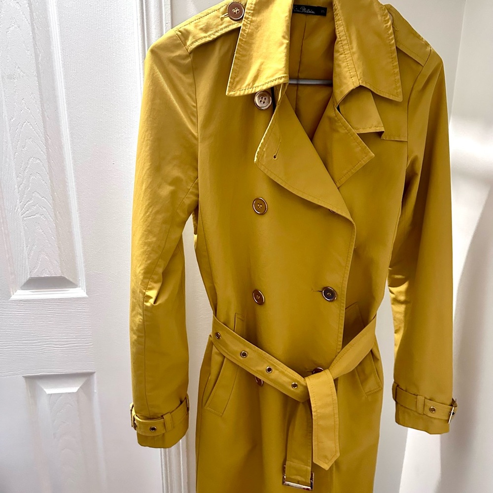 Rare Mustard Trench Coat for Women